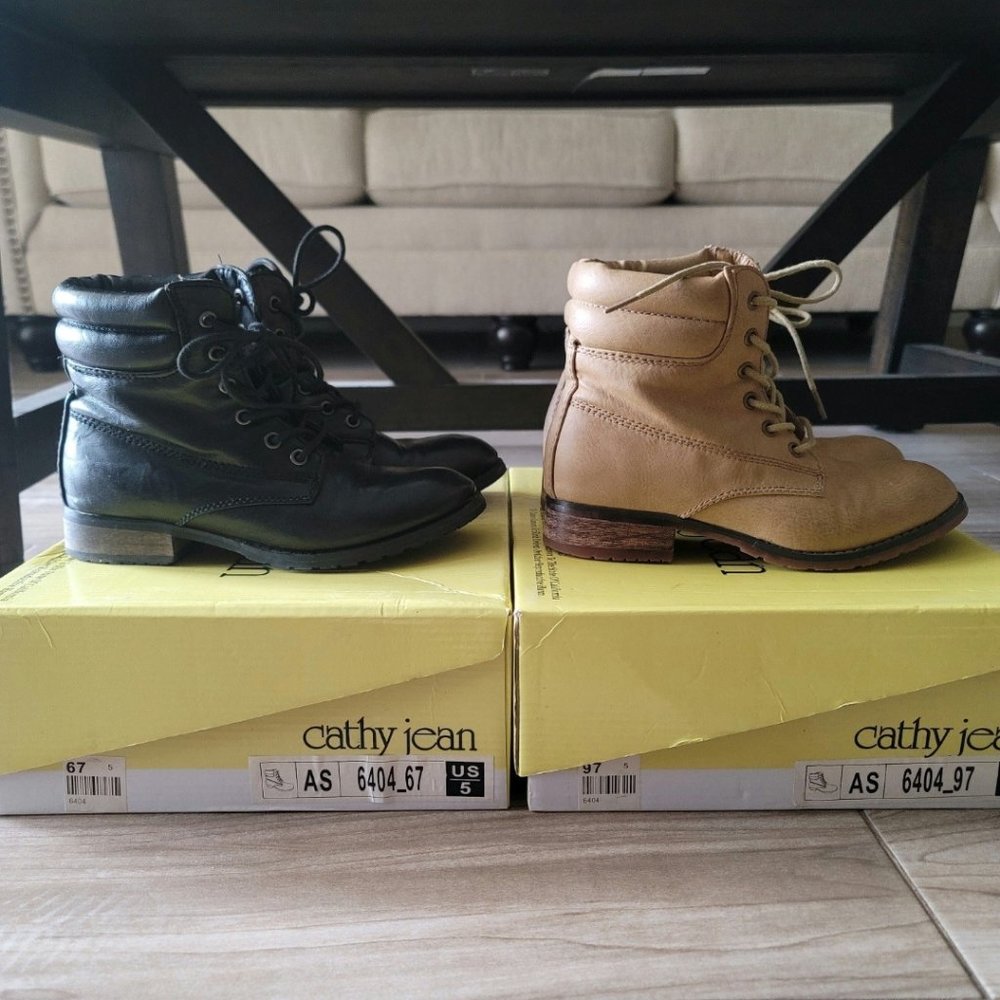 2 pair of Booties